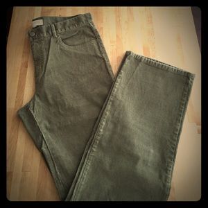 Olive Green Talbots Corduroy Pants