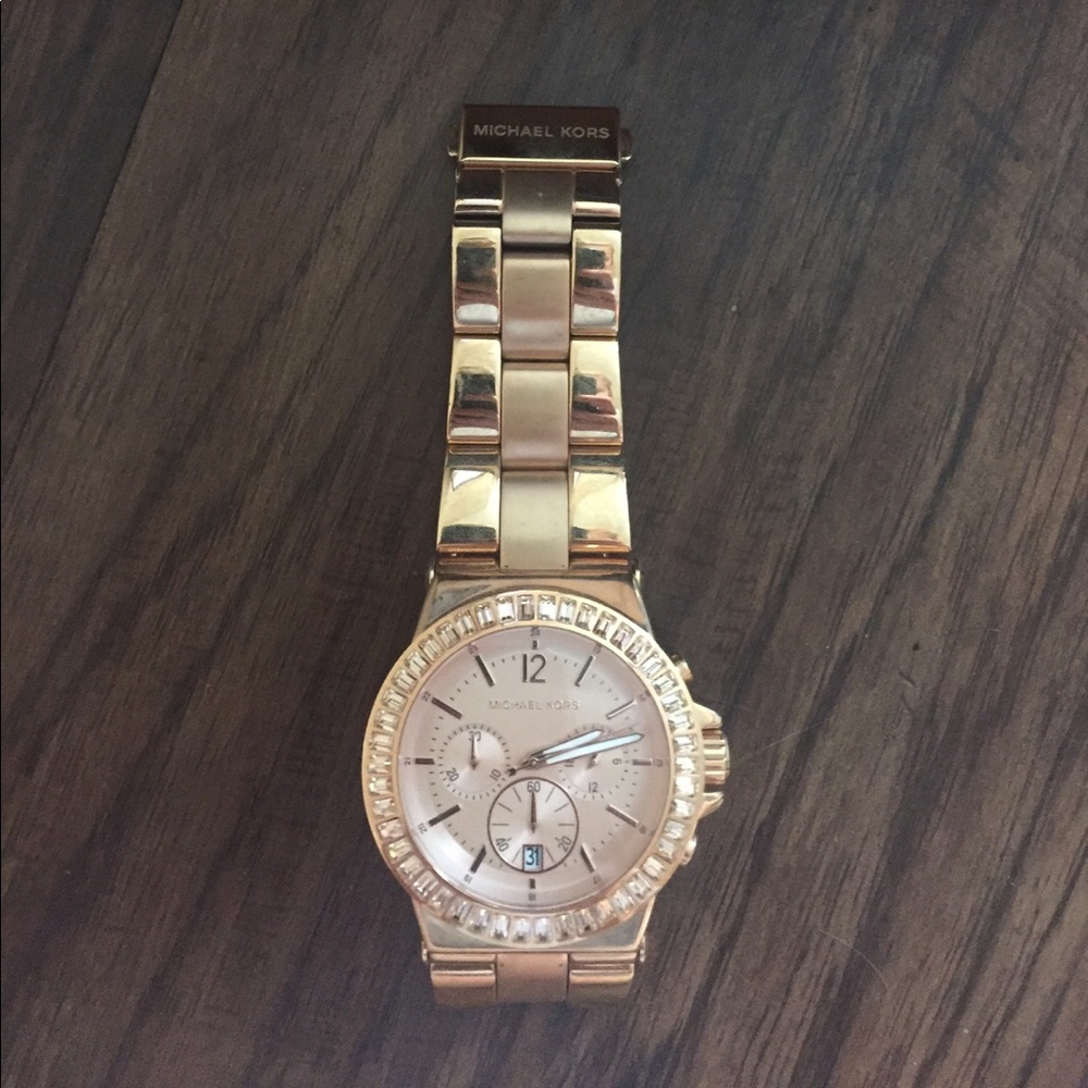 Rose Gold Michael Kors watch
