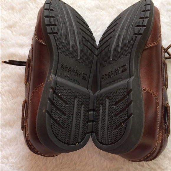 Mens Sperry leather Topsiders - Picture 3 of 7
