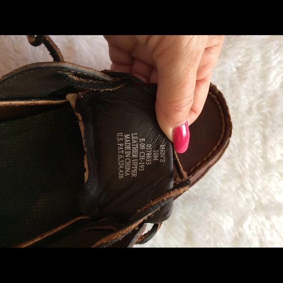 Mens Sperry leather Topsiders - Picture 5 of 7