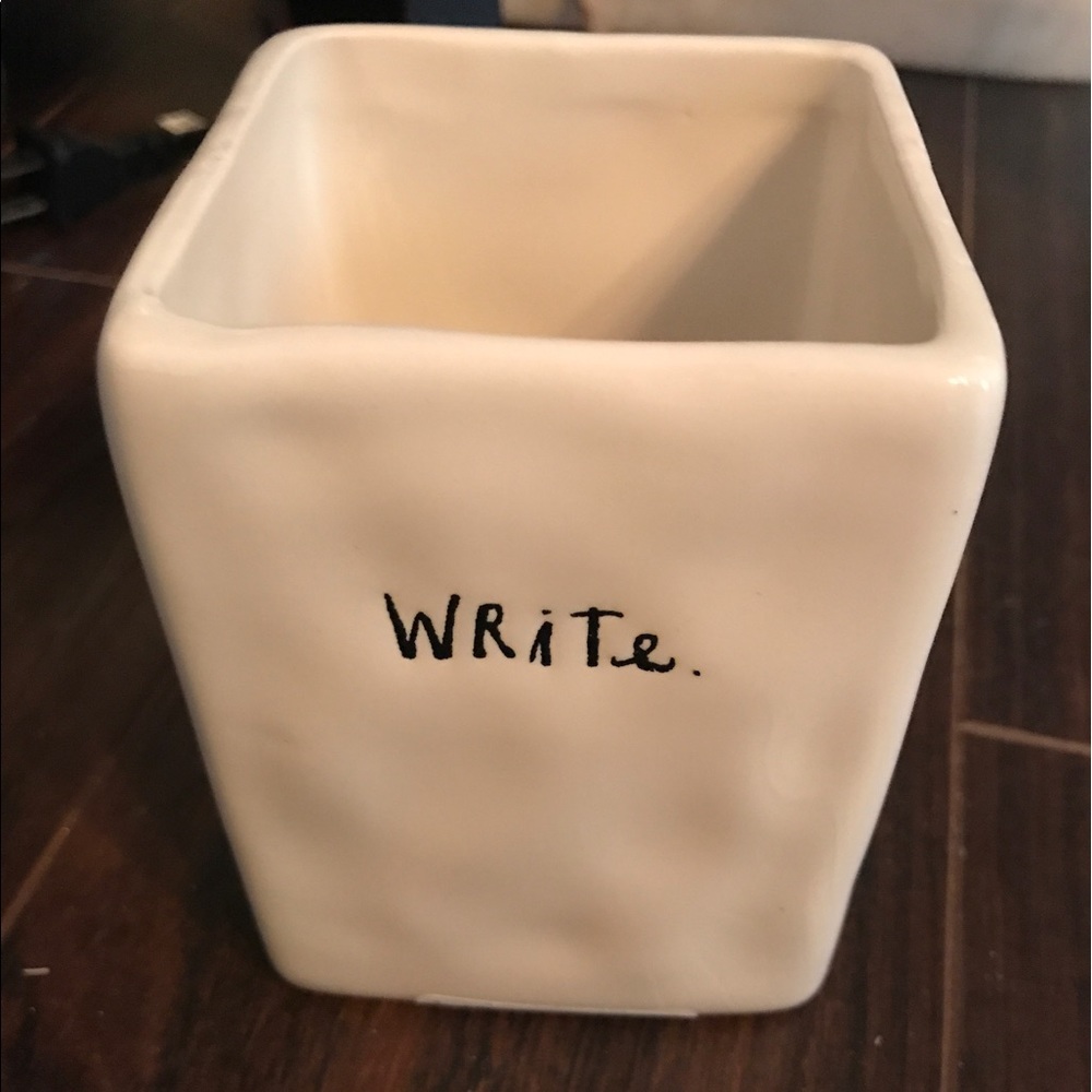 Rae Dunn Pen/Pencil Holder WRITE