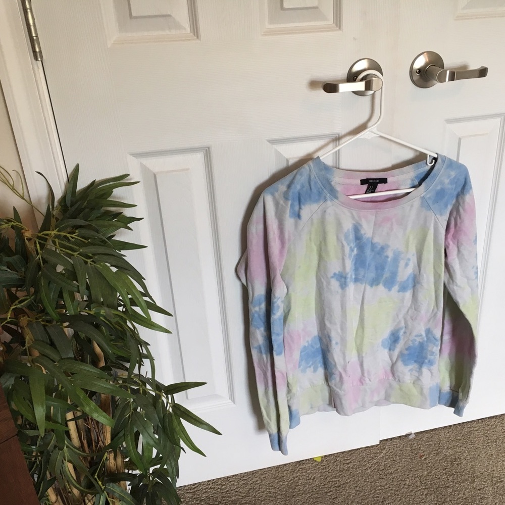 Pastel Tie Dye Sweater