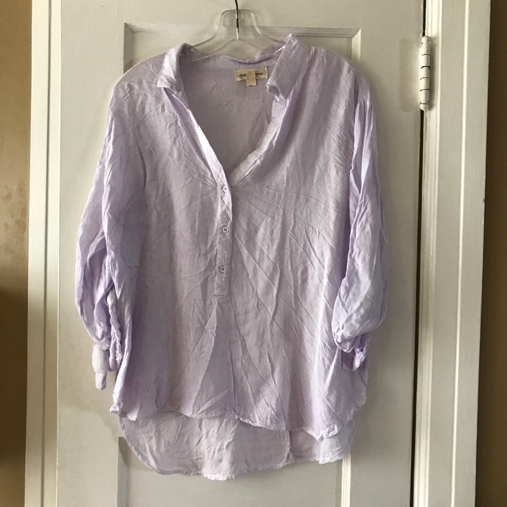 Lavender Anthropologie Tunic