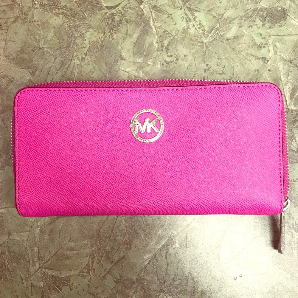 Pink Michael Kors wallet
