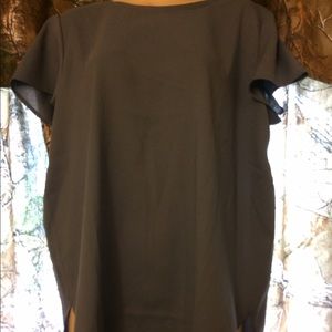 Ann Taylor light weight high low shirt