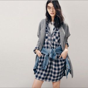 Madewell plaid dress