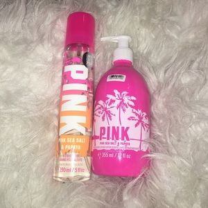 Victoria's Secret PINK sea salt & papaya fragrance