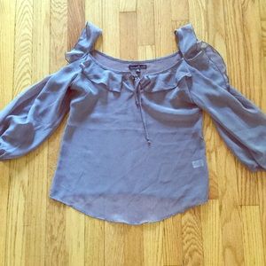 Willi smith cold shoulder blouse