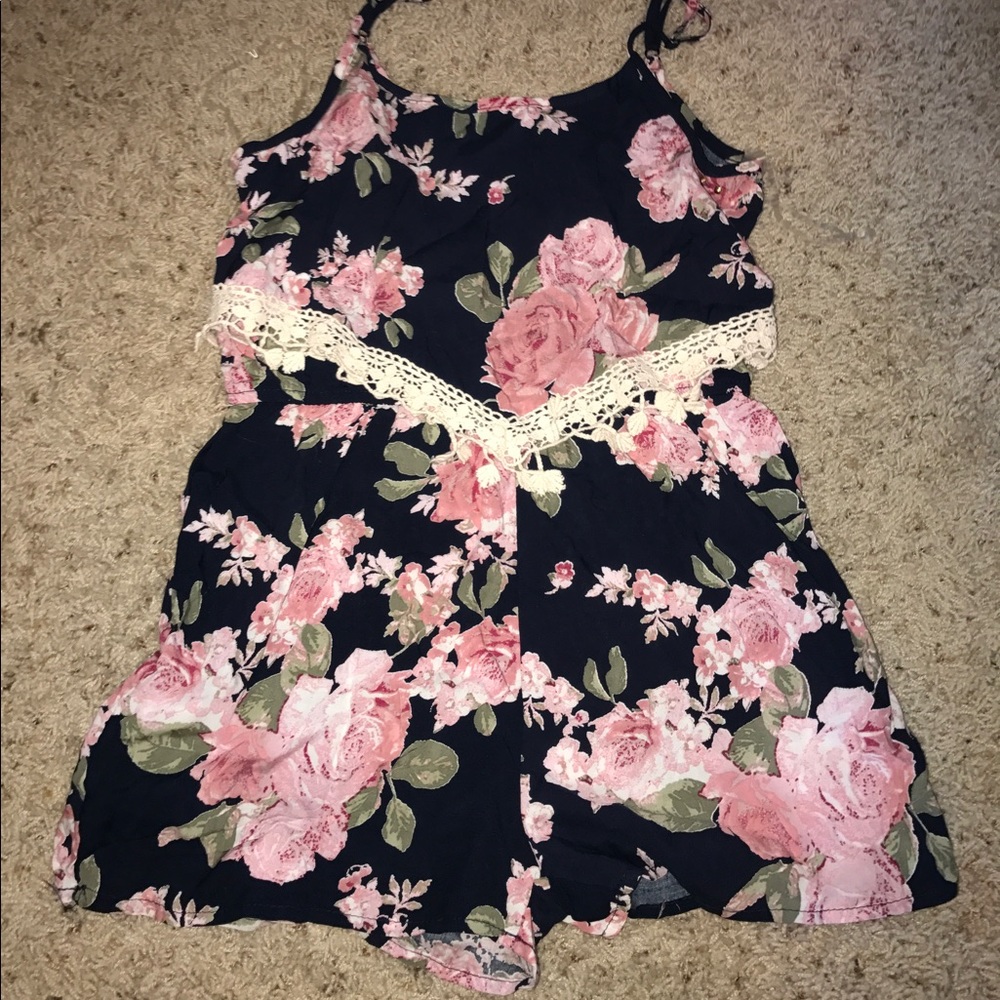 Floral Romper!