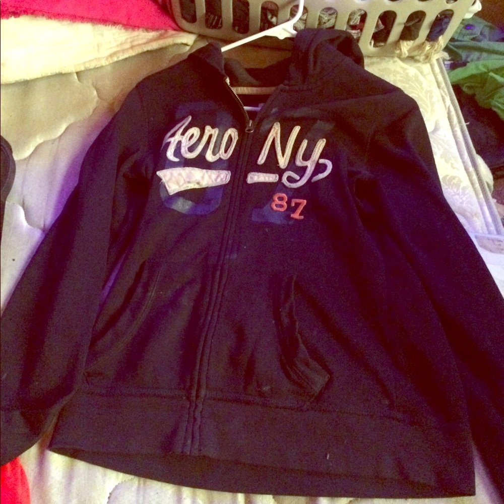 Areopostale NY 87 zip up jacket