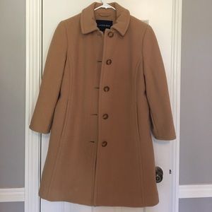 NWOT Lands' End luxe wool insulated car coat