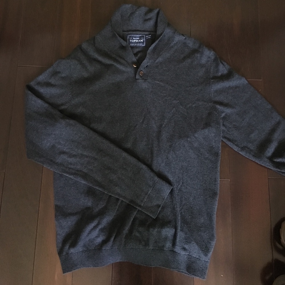Topman collared sweater