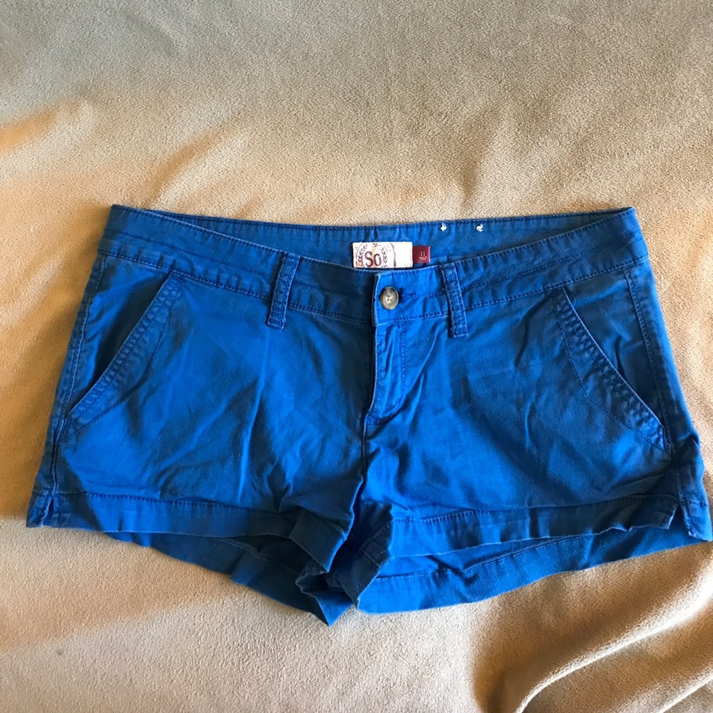 SO Blue cargo shorts size 11