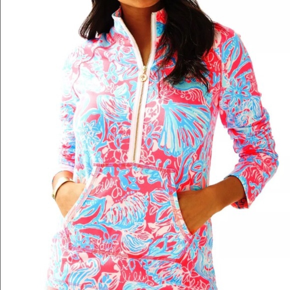 Lilly Pulitzer Popover "Summer Siren" Size Small