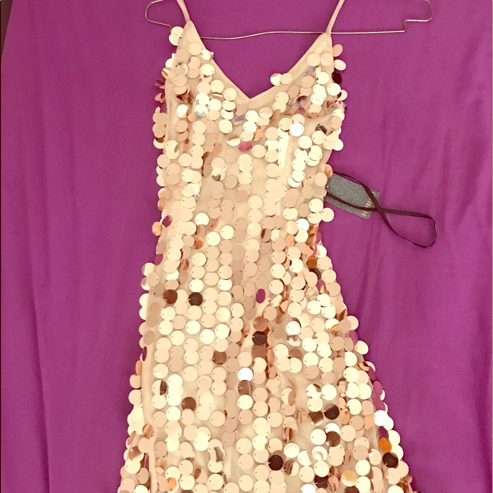 Forever 21 Gold Dress