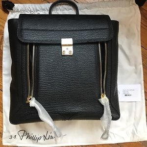 3.1 Phillip Lim Black Pashli Backpack