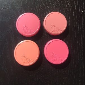 Set of 4 mini Amazonian clay blushes