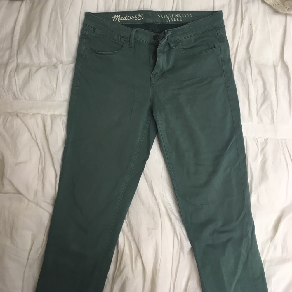 Green Madewell Jeans