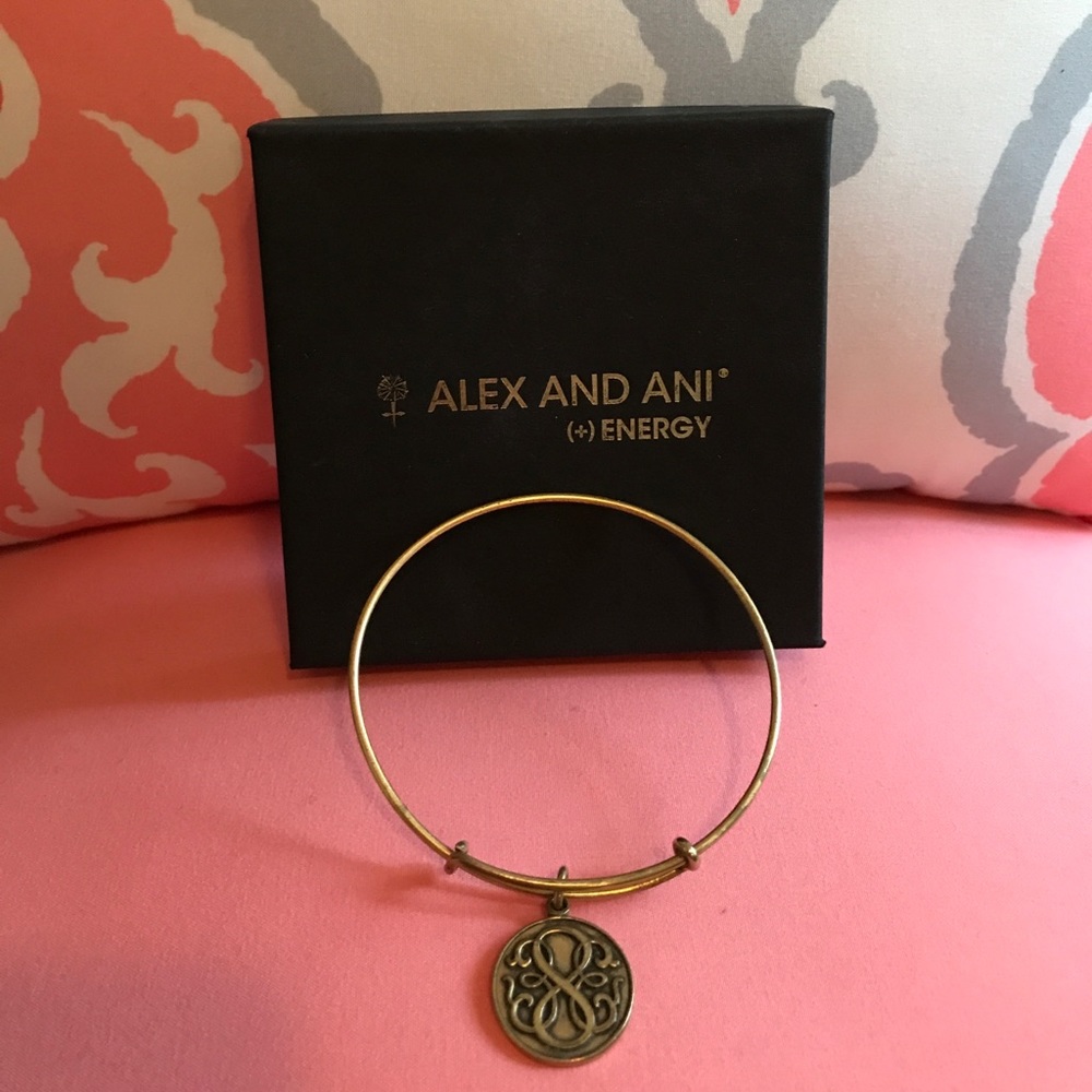 Alex and Ani gold bangle