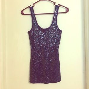 Sequined Express tank