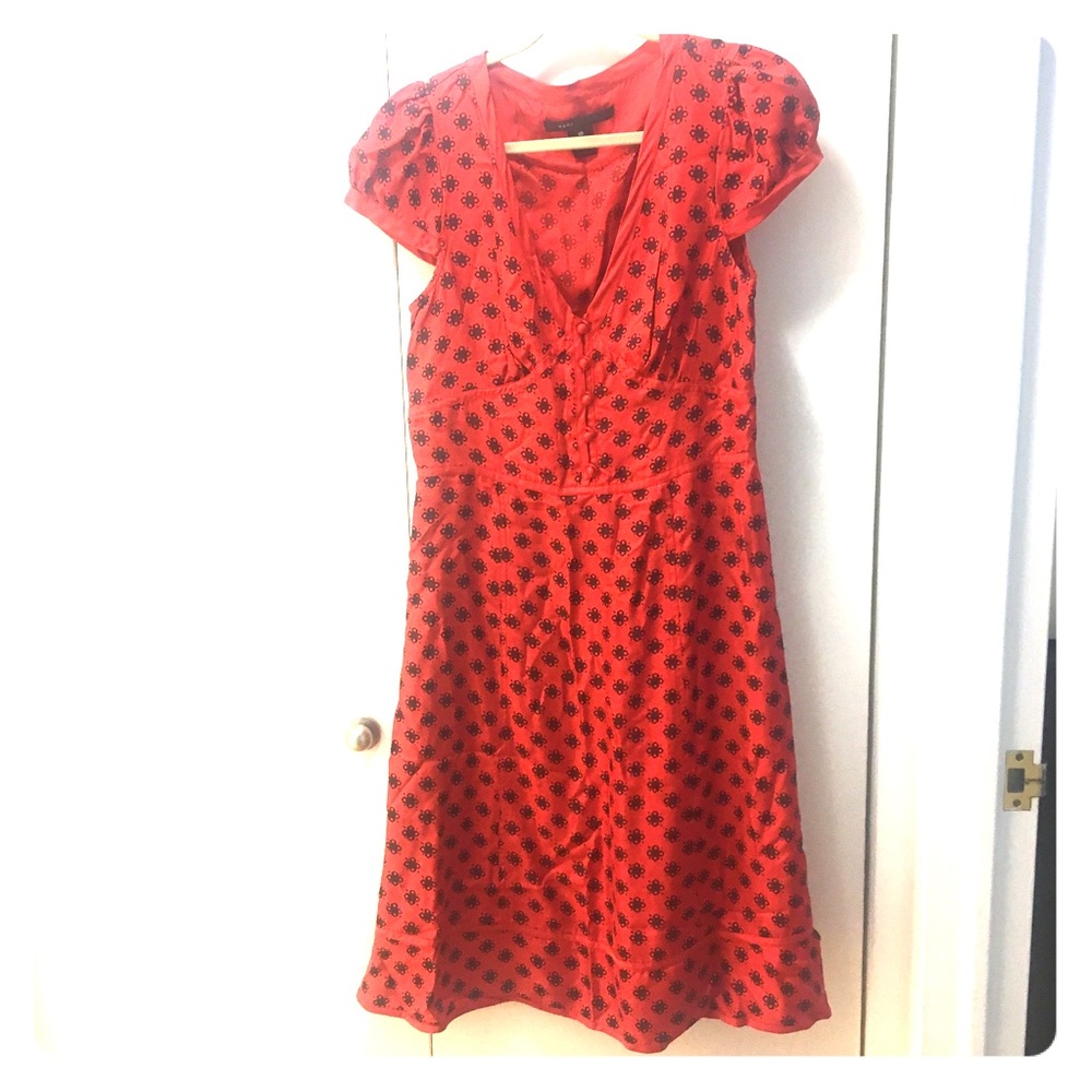 Marc Jacobs silk print dress