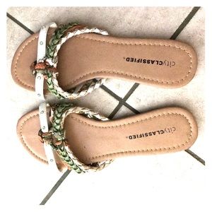 City Classified sandals