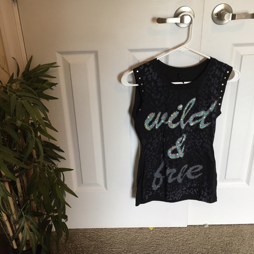 Cute Graphic Muscle Tee