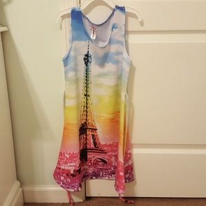 Girls Eiffel tower dress