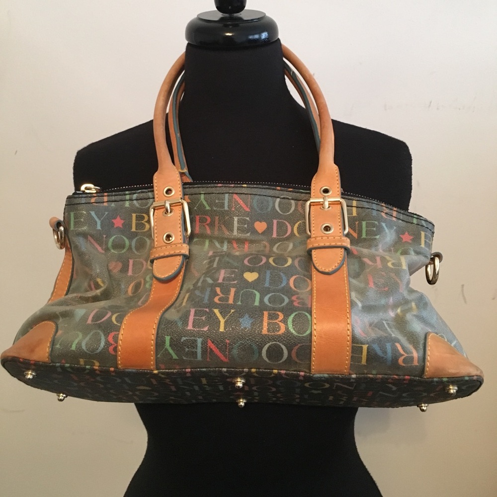 *SALE* Dooney & Bourke Signature Logo Satchel