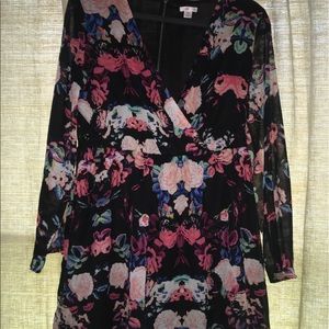 Babydoll floral dress