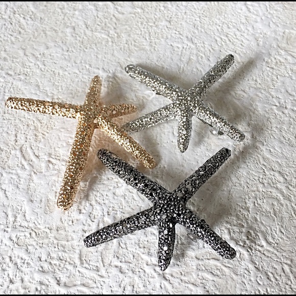 ✨ Starfish hair clip pin accessory summer fun - Picture 4 of 4