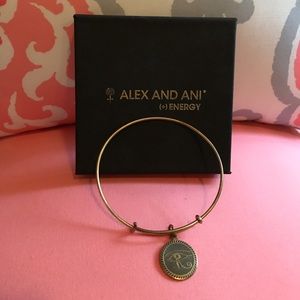 Gold Alex and Ani bangle