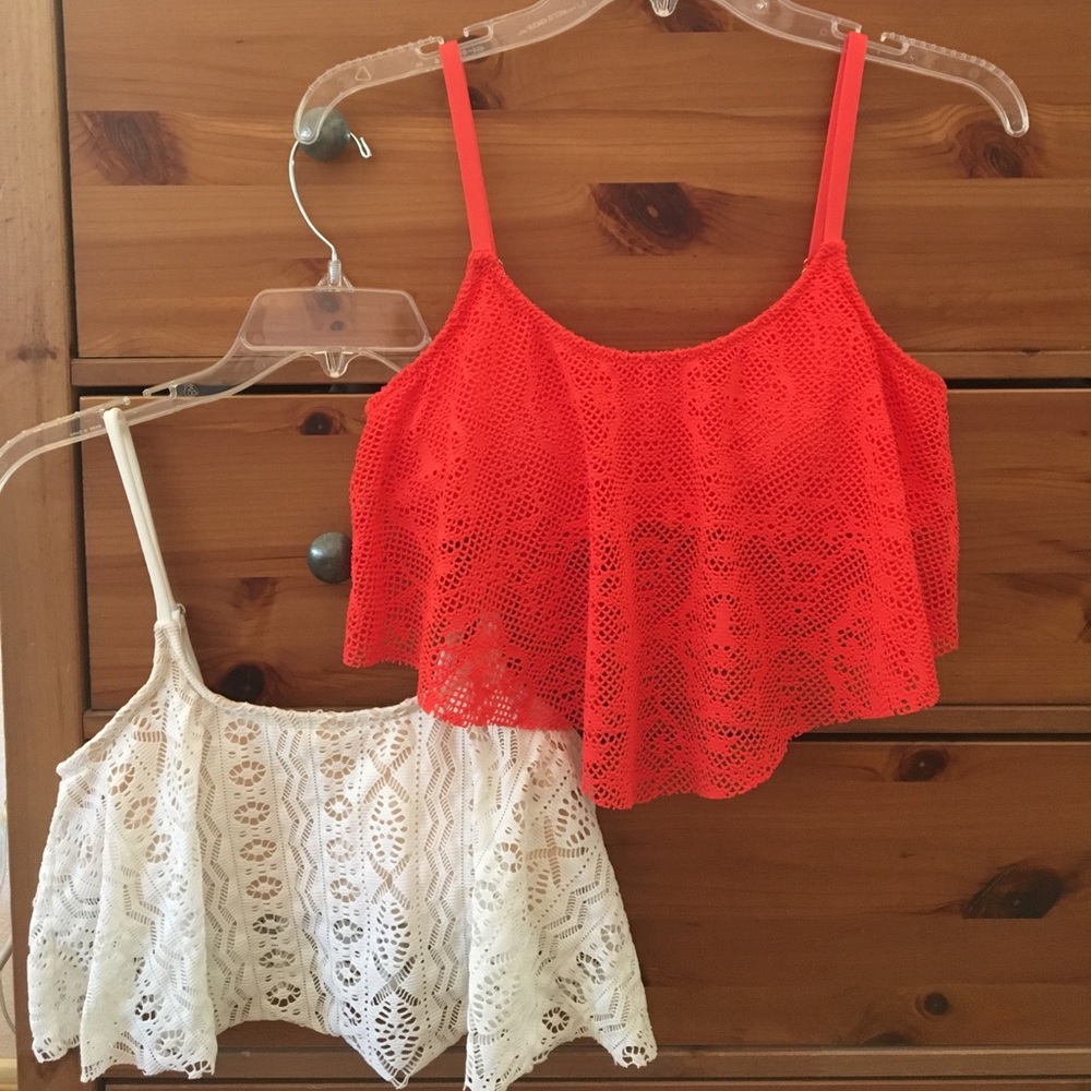 Crop top bikini tops! 2 for $7!