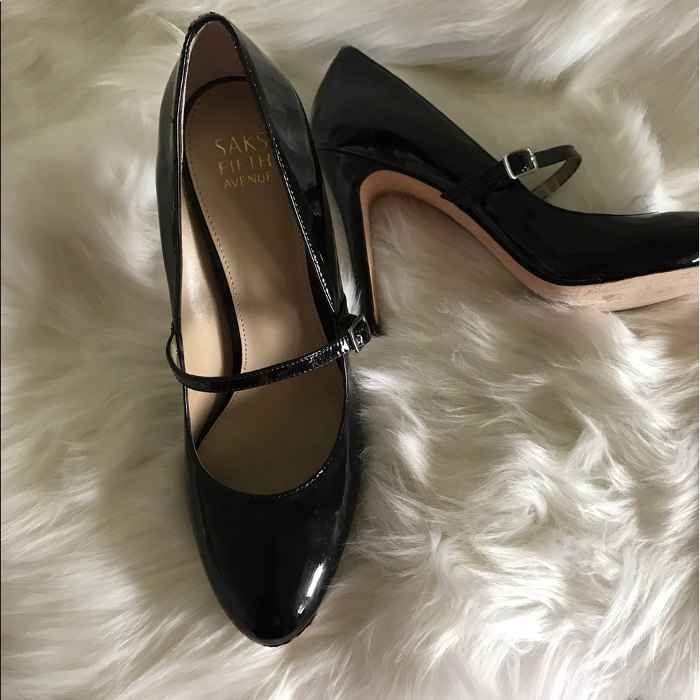 Saks Fifth Mary Janes