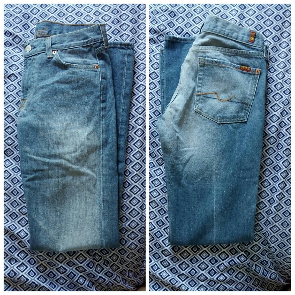 Seven For All Mankind Light Bootcut Denim