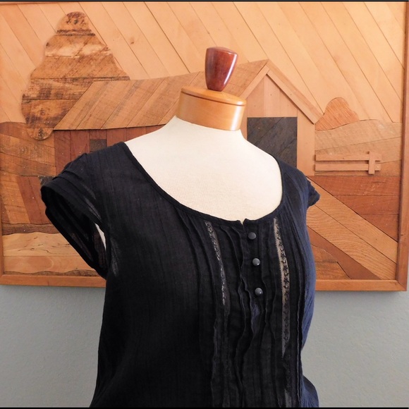 Old Navy Peasant Blouse - Picture 1 of 3