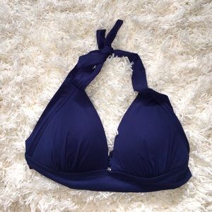 Navy Blue Bathing Suit Top