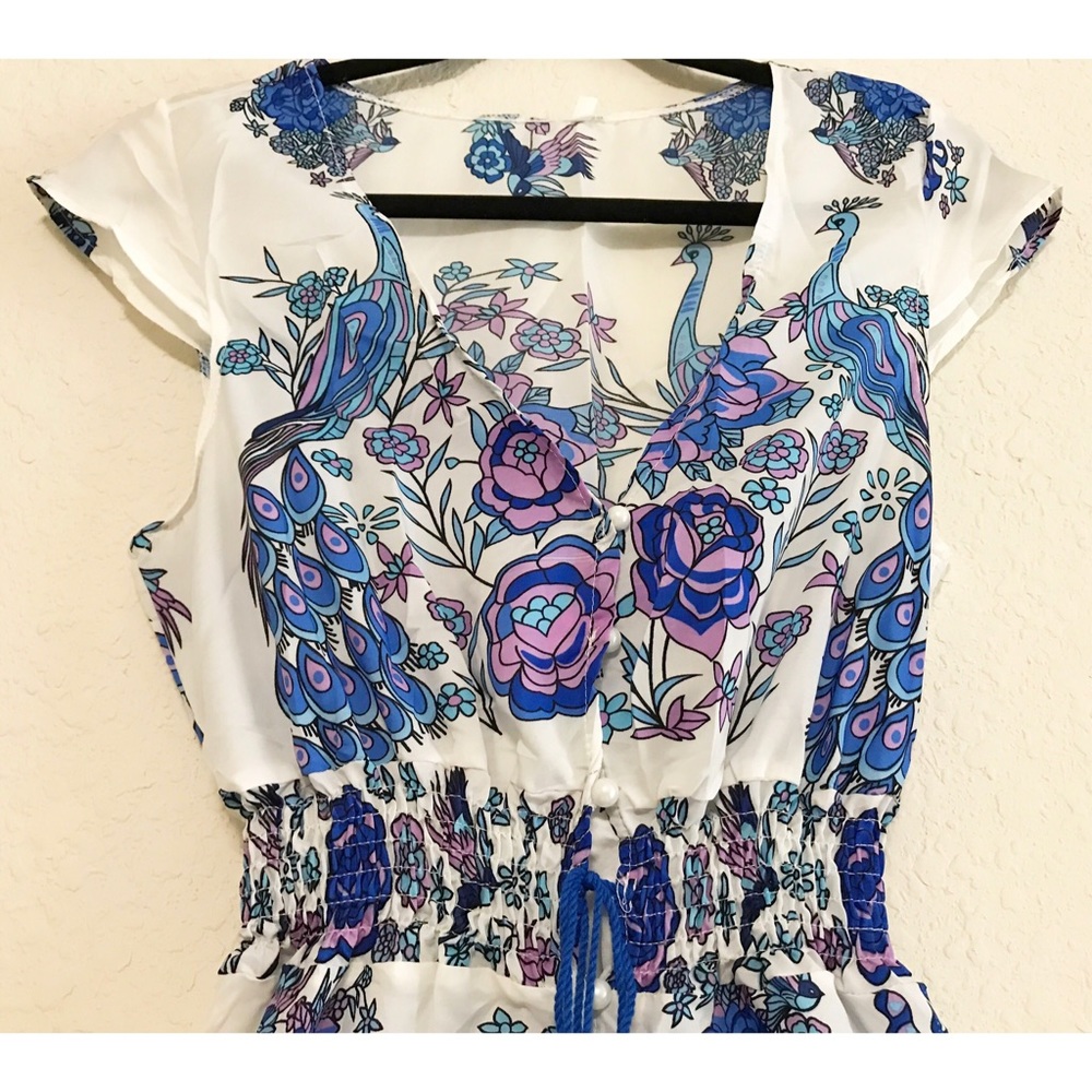 HP 3X 💖Bahamas Vintage Maxi Dress - Picture 3 of 8