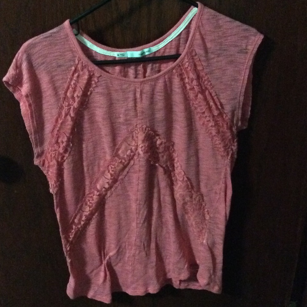 Pink blouse