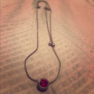 Alex and Ani ruby Necklace