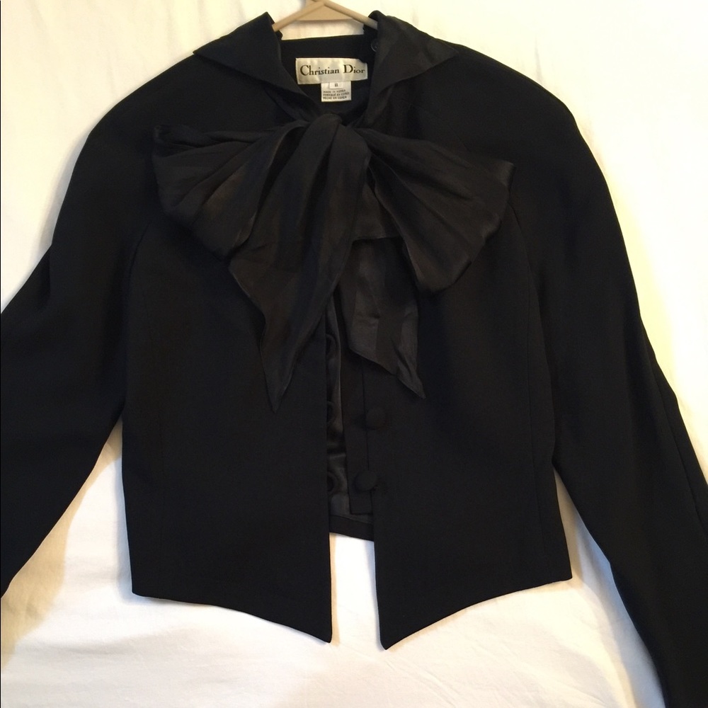 Christian Dior Bow Jacket