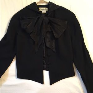 Christian Dior Bow Jacket