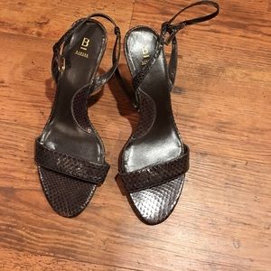 Bakers brown 3.5 inch  wedge sandal