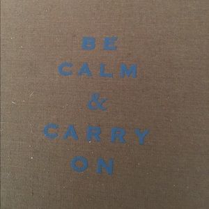 BE Calm & Carry on Photo album. New