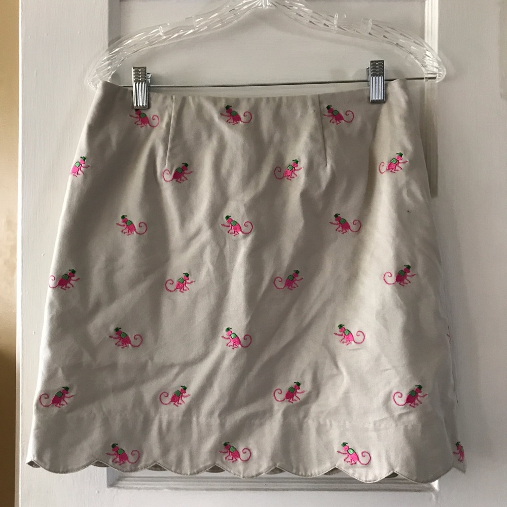 Lilly Pulitzer Khaki Skirt