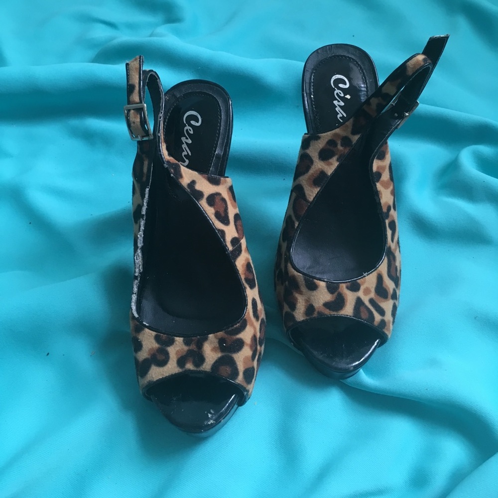 Cheetah Print Shoes