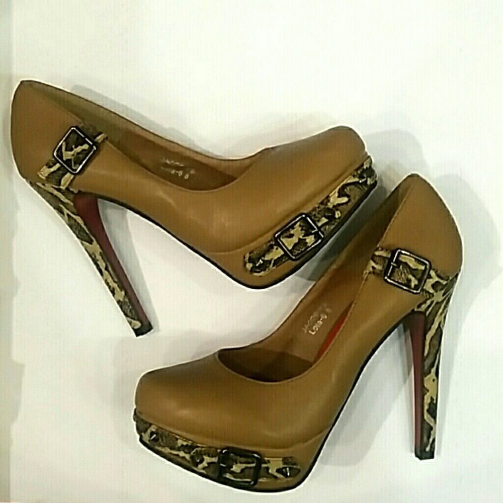 Jacobies Animal Print Heels