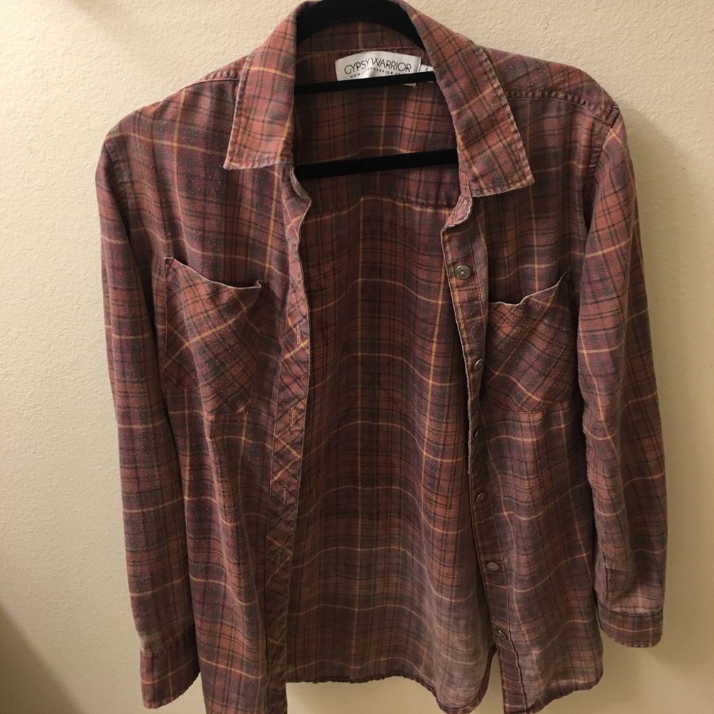 Gypsy Warrior Plaid Flannel