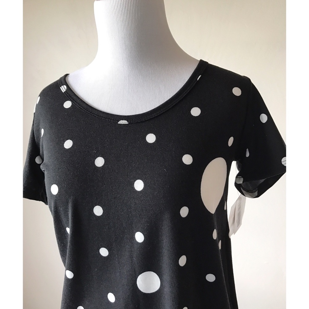NWT Lularoe Polka Dot Classic Top_2