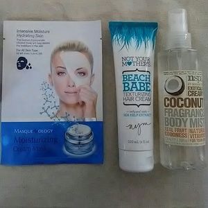 Makeup, hair, skin care bundle